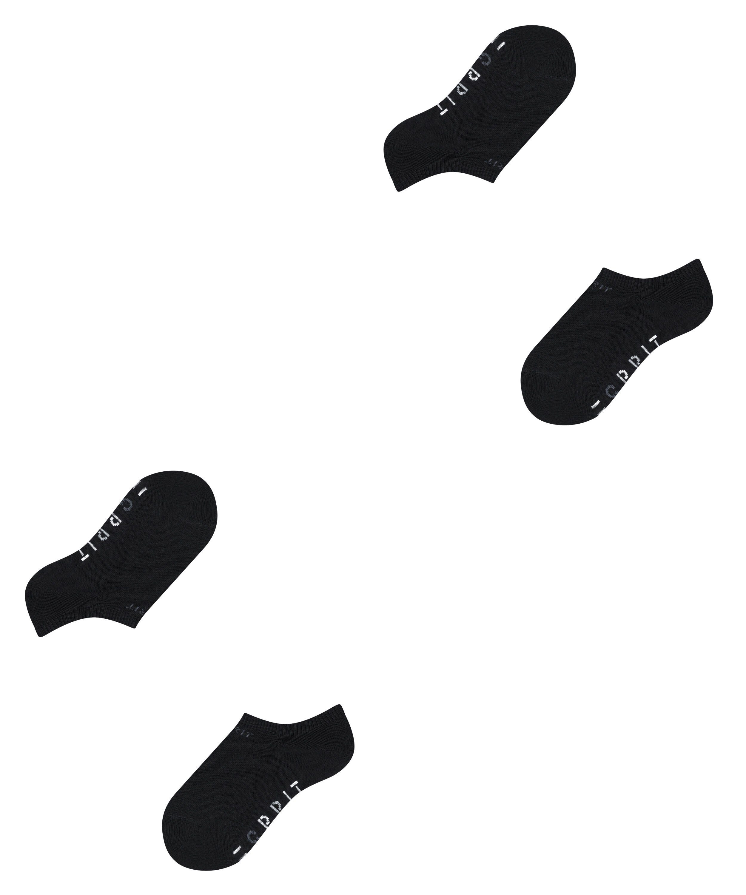 Esprit Sneakersocken Esprit Foot Logo 2-Pack Kinder (2-Paar) aus weichem Baumwollmix – Bild 5 von 5