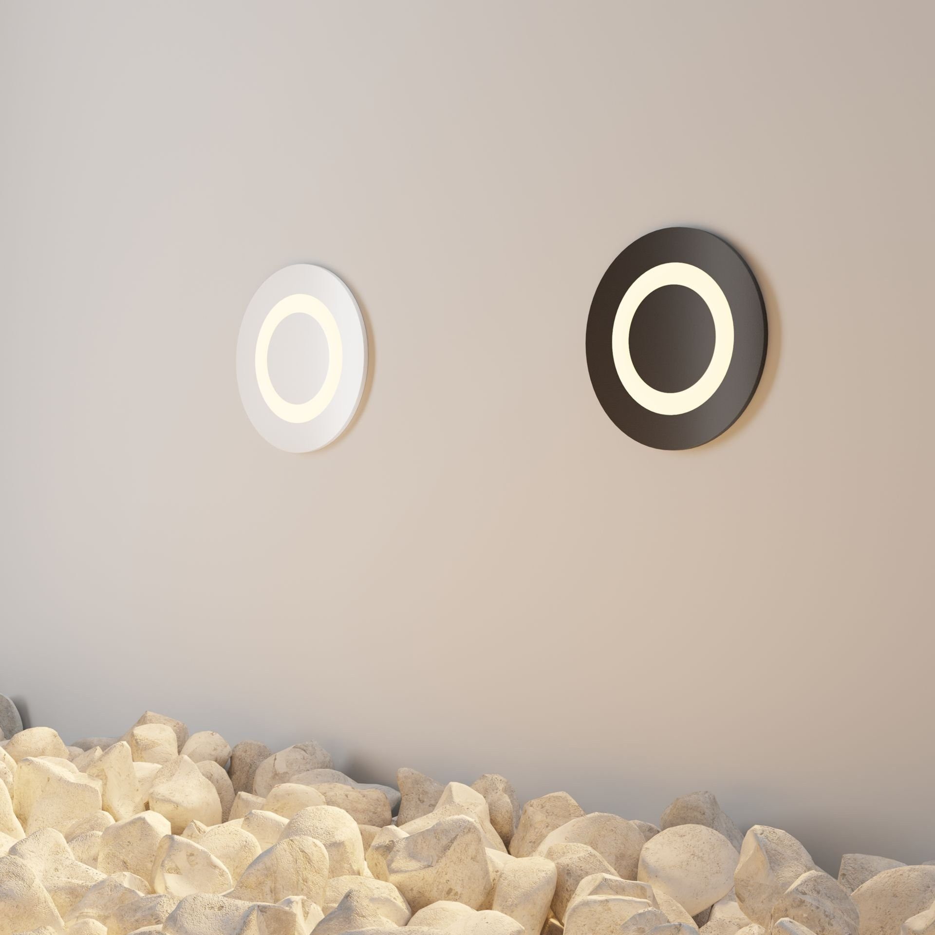 MAYTONI DECORATIVE LIGHTING Außen-Wandleuchte Limo 6.2x6.2x6.2 cm, LED fest integriert, hochwertige Design Lampe & dekoratives Raumobjekt