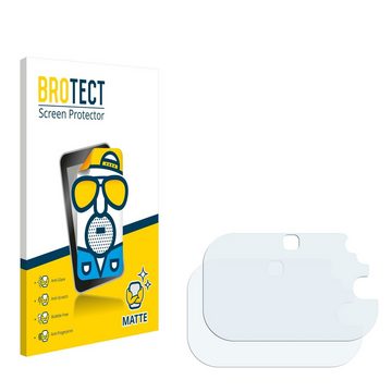 BROTECT Schutzfolie für Vtech Kidizoom Touch 5.0 2018, Displayschutzfolie, 2 Stück, Folie matt entspiegelt