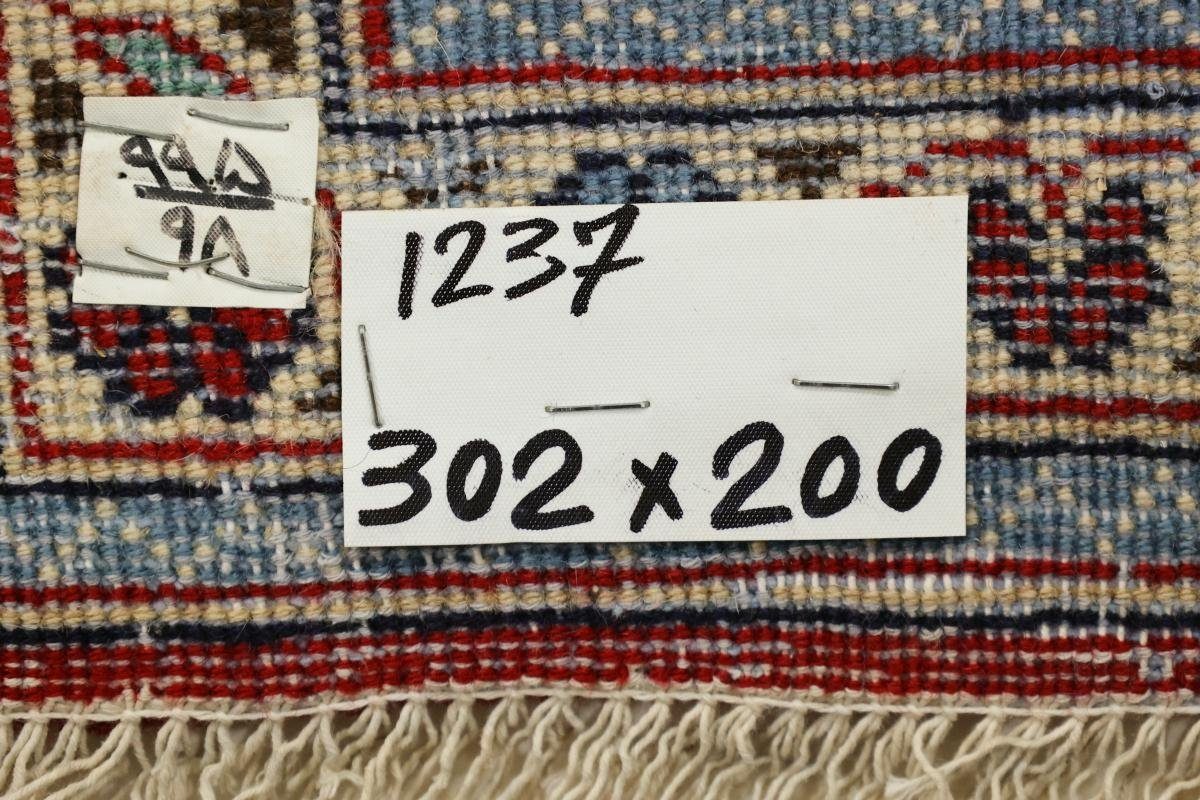 Orientteppich Nain Orientteppich rechteckig, Handgeknüpfter Perserteppich, Höhe: 12 Keshan mm Trading, / 201x301
