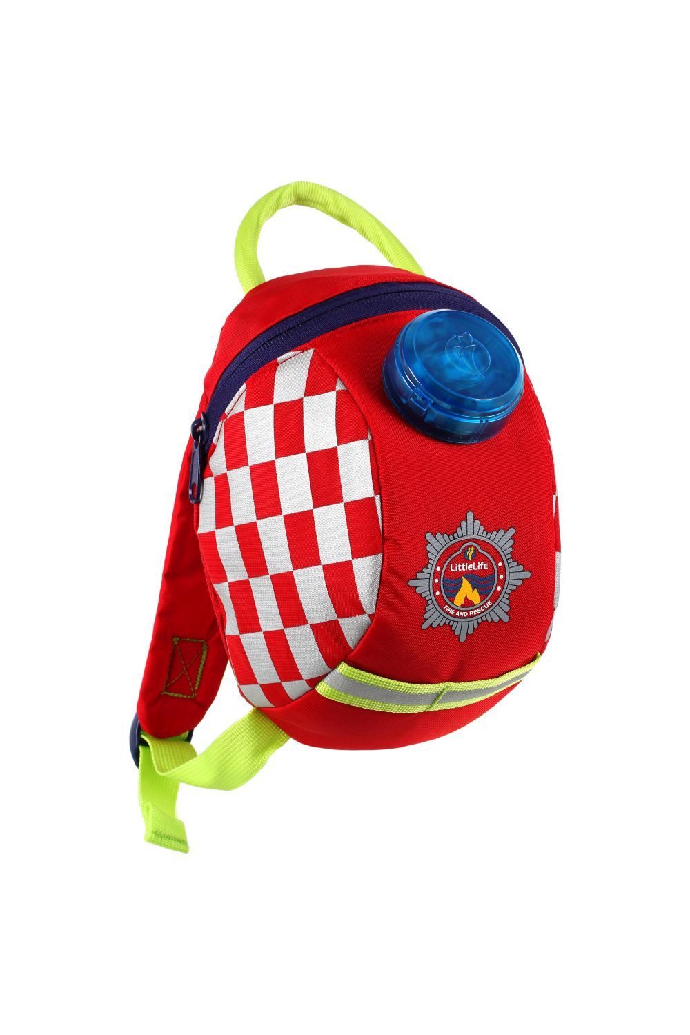 Relags Rucksack Kleinkind-Rucksack Emergency Feuerwehr 2 L mit Blaulicht