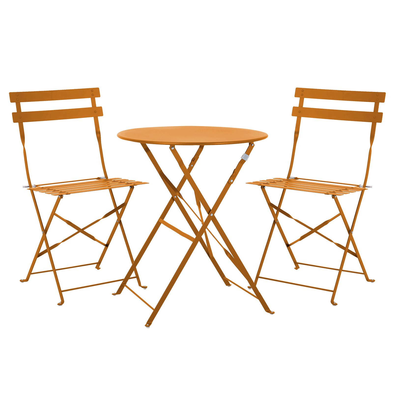 SVITA Balkonset BERLIN, (Set, 3-tlg., Bistro-Set), Tisch mit 2 Stühlen, Kla günstig online kaufen