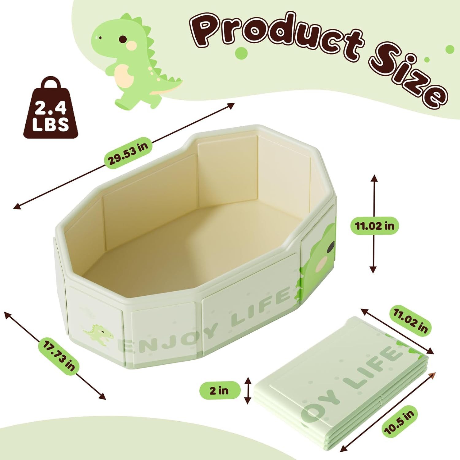 Toomoke Babybadewanne Faltbare Badewanne für Kinder,Tragbares Waschbecken,75 x 45 x 23cm, (mit 28 cm Rückenlehne,für Neugeborene und Kleinkinder), BPA-frei, Rutschfest,Sicher,umweltfreundliches PVC