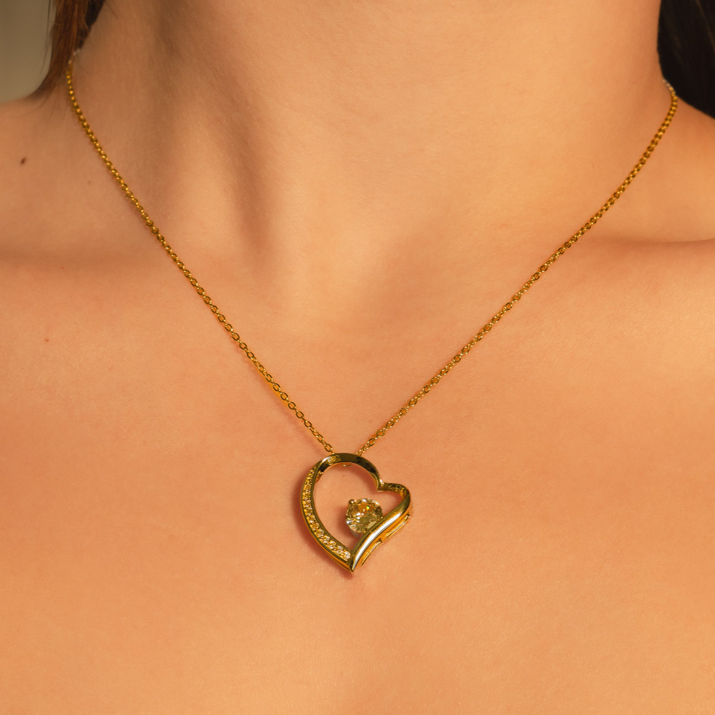 salazar.plus Kette mit Anhänger Elegante 925 Silber vergoldete Luxus Damenk günstig online kaufen