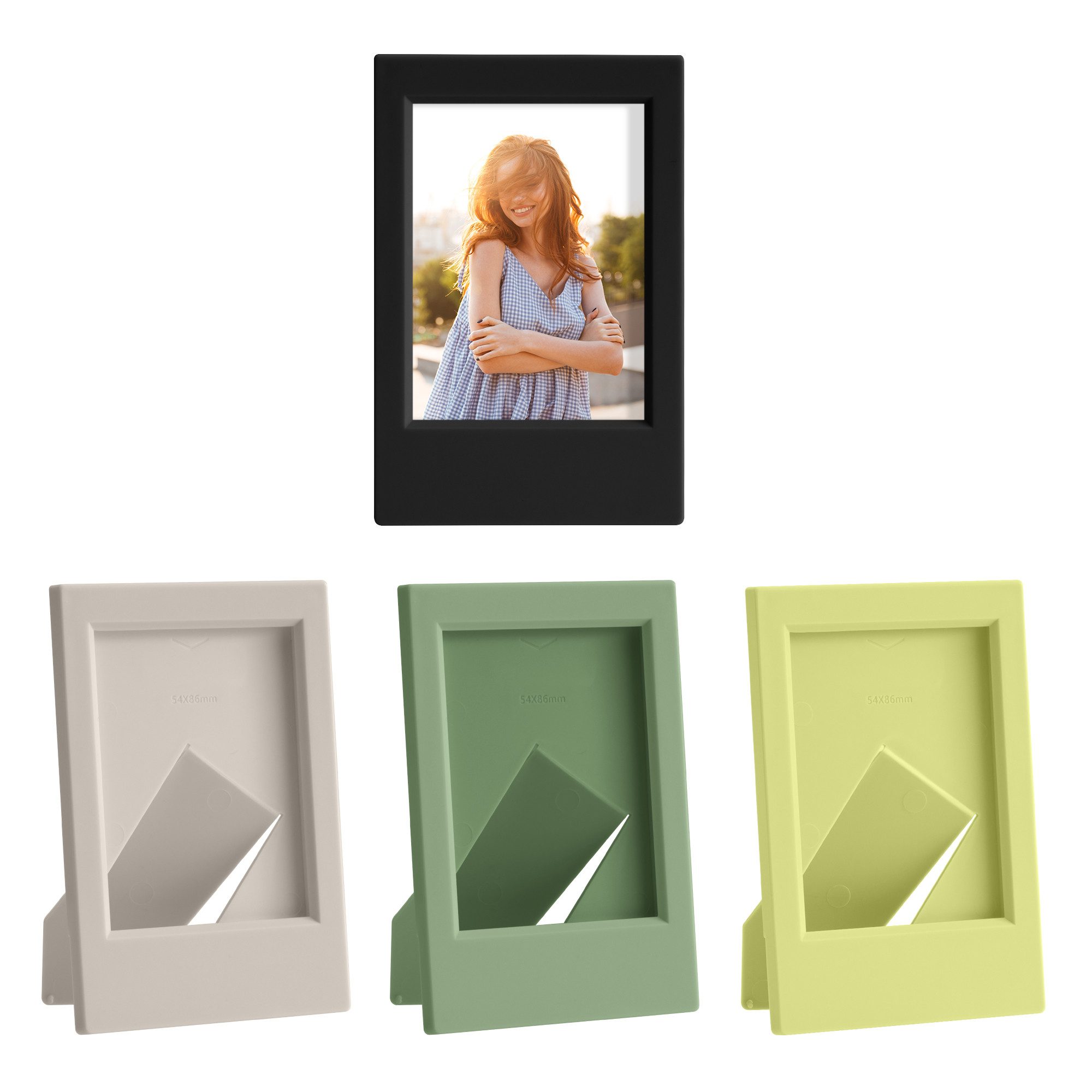 kwmobile Bilderrahmen-Set 4x Mini Bilderrahmen, (4 günstig online kaufen