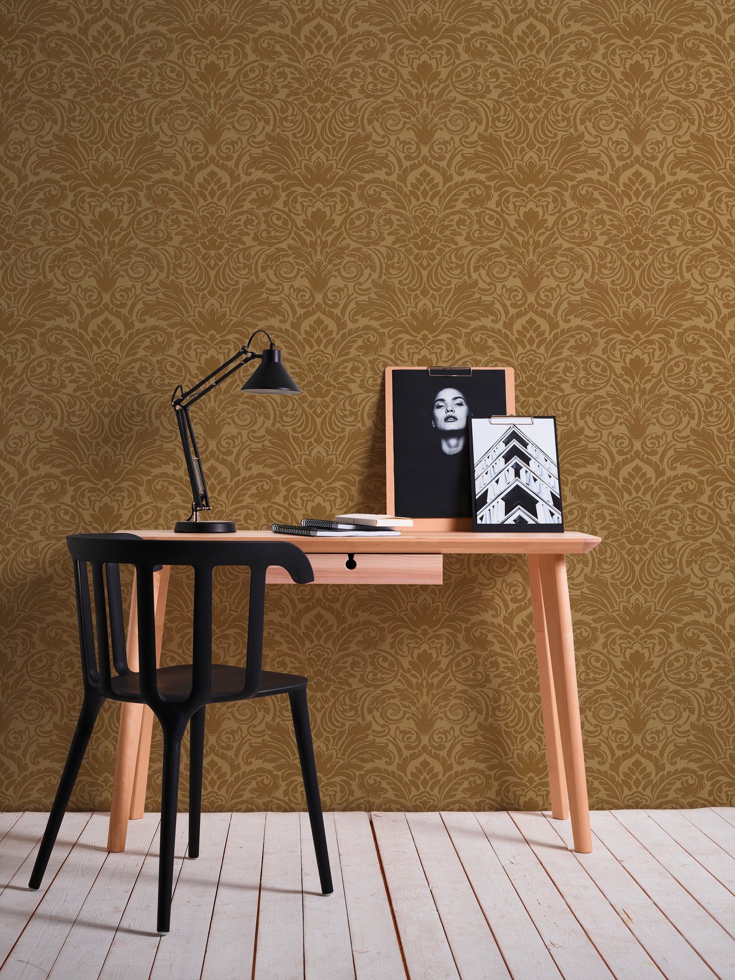 Architects Paper Vliestapete Luxury wallpaper, glatt, Barock, gemustert, ornamental, Ornament Tapete Barock Tapeten Wohnzimmer Schlafzimmer Küche modern