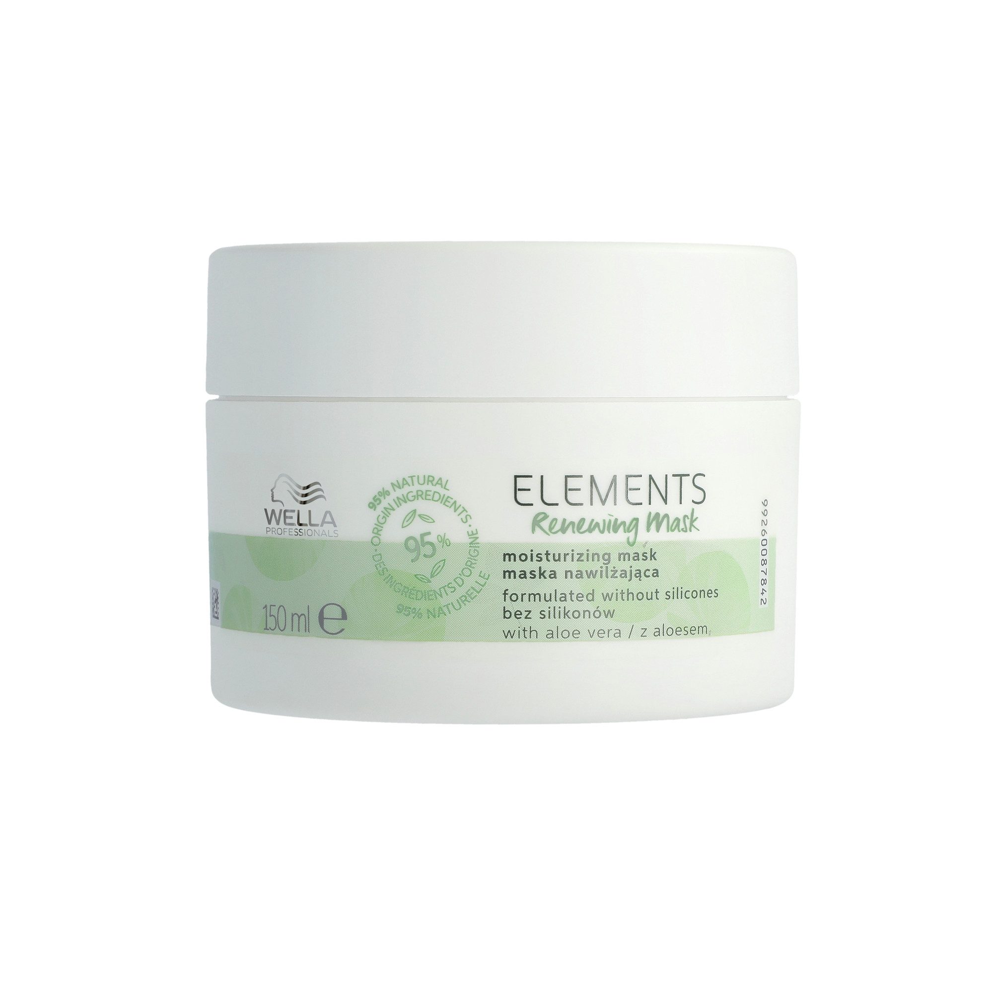 Wella Professionals Haarmaske Elements Mask, ultimativer Glanz, reparierend, milde Pflege, beugt Haarbruch vor