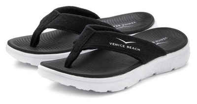 Venice Beach Badezehentrenner Sandale, Pantolette, Badeschuh ultraleicht im sportiven Look VEGAN