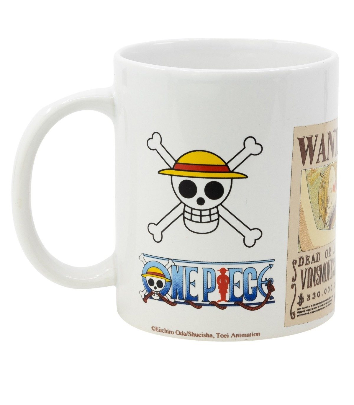 One Piece Tasse 325 ml aus Keramik in Geschenkbox für Kaffee Tee und Kakao, Keramik