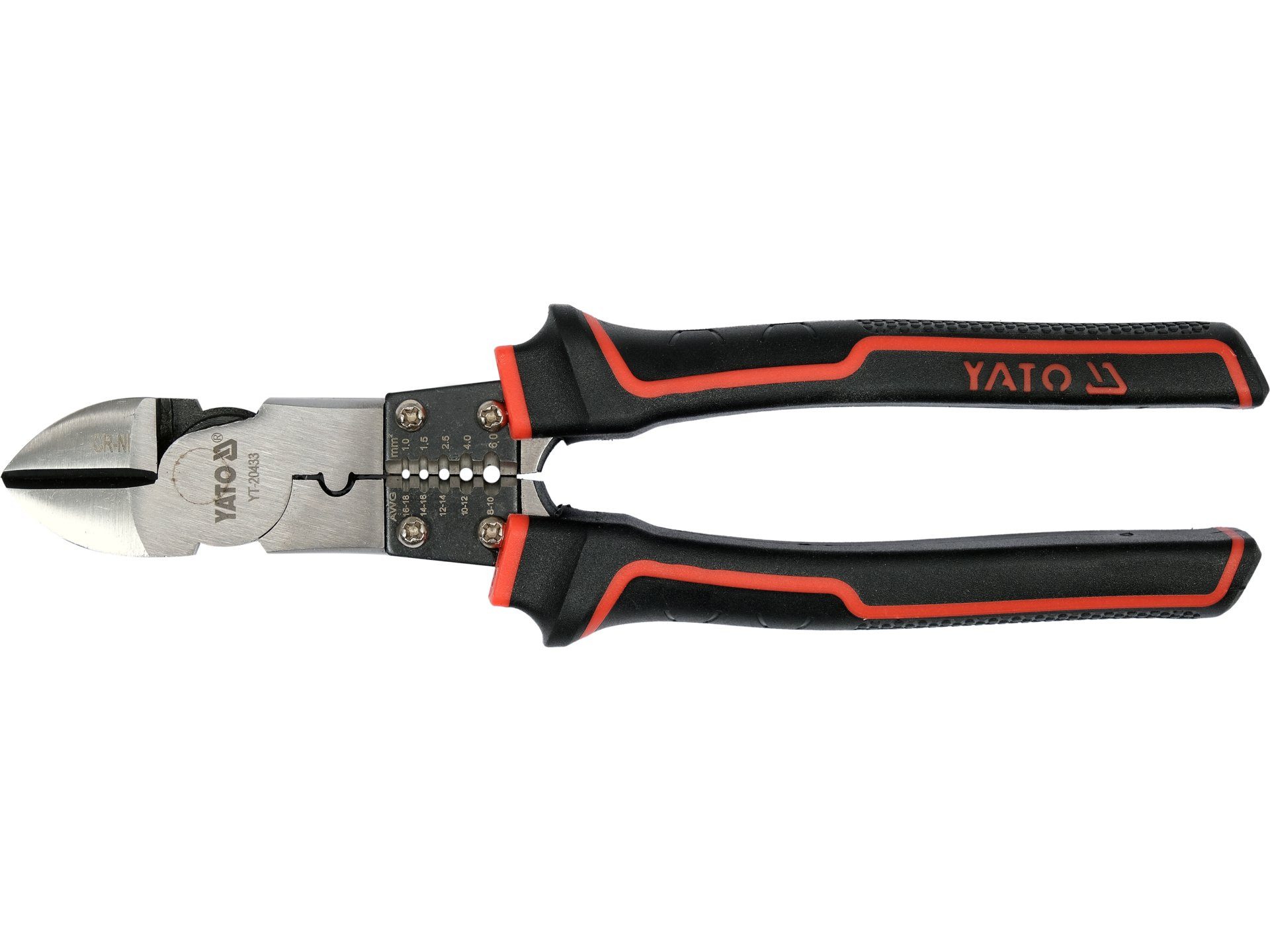 Yato Kombizange Multifunktions-Seitenschneider 205 mm, Multifunktions-Seitenschneider 205 mm 1-tlg.