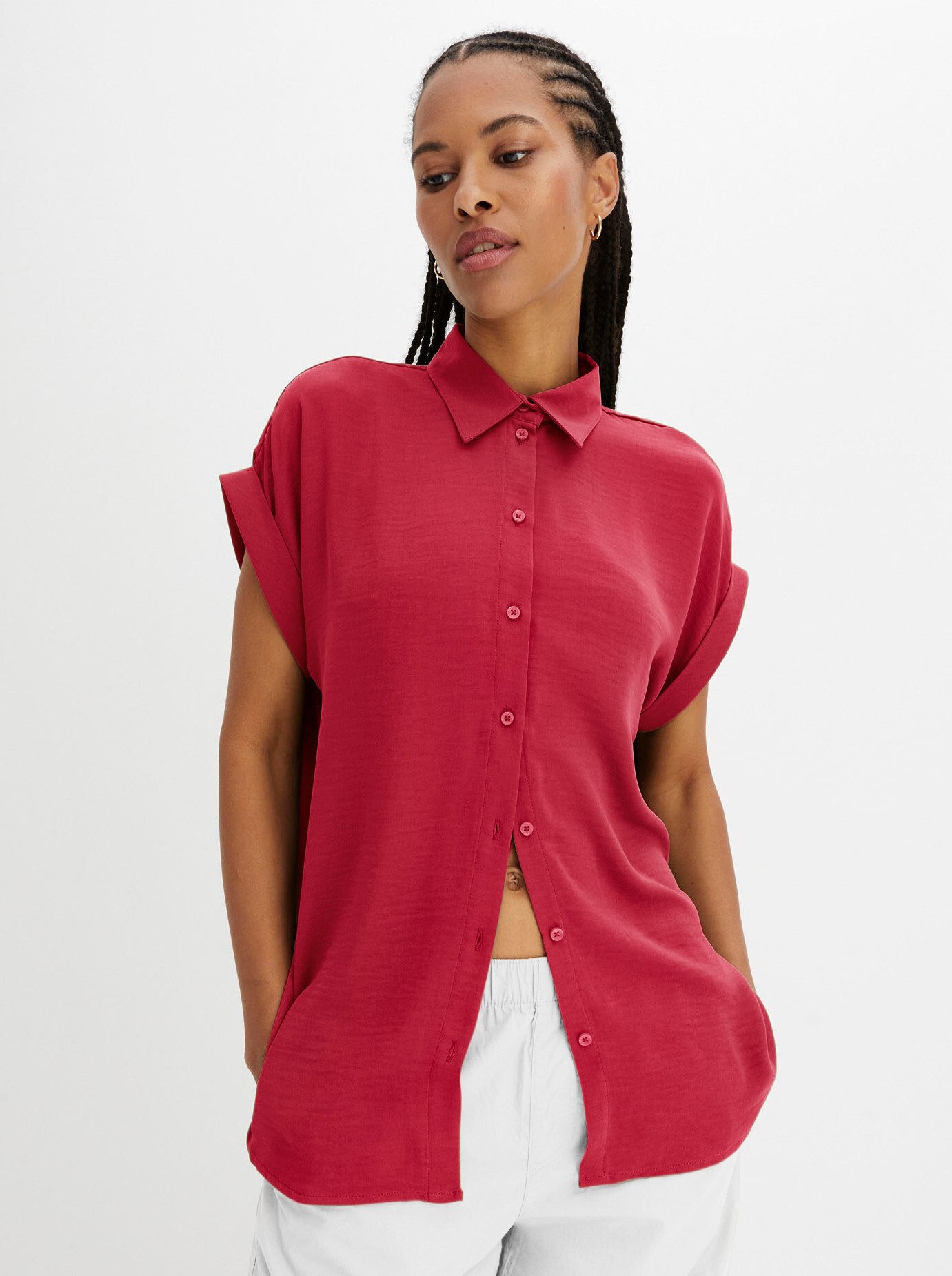 Witt Klassische Bluse Bluse Kurzarm günstig online kaufen