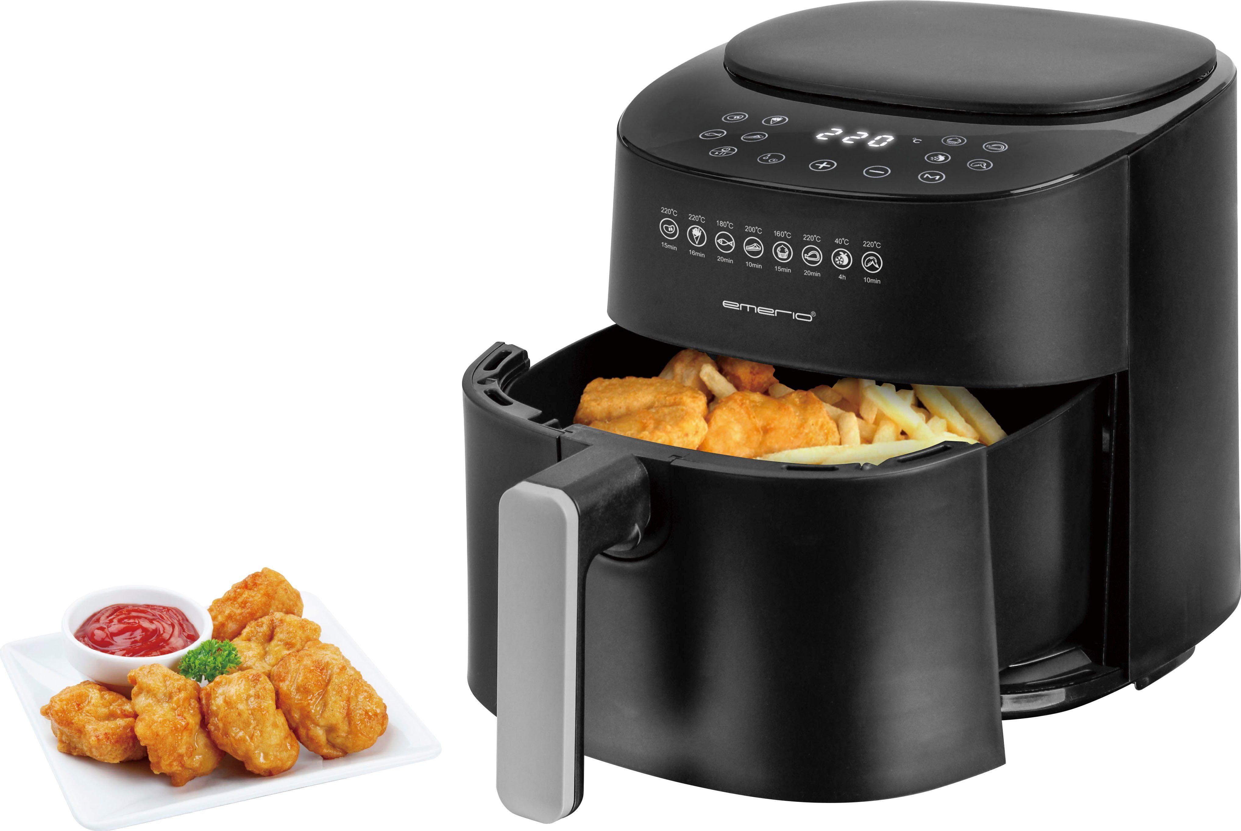 Emerio Heißluftfritteuse AF-129369, 1300 W