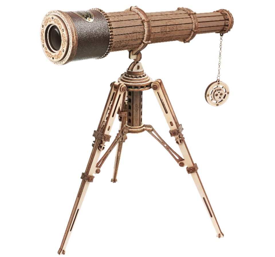 Robotime Puzzle Robotime Monokular-Teleskop Mechanisches Holzpuzzle, günstig online kaufen