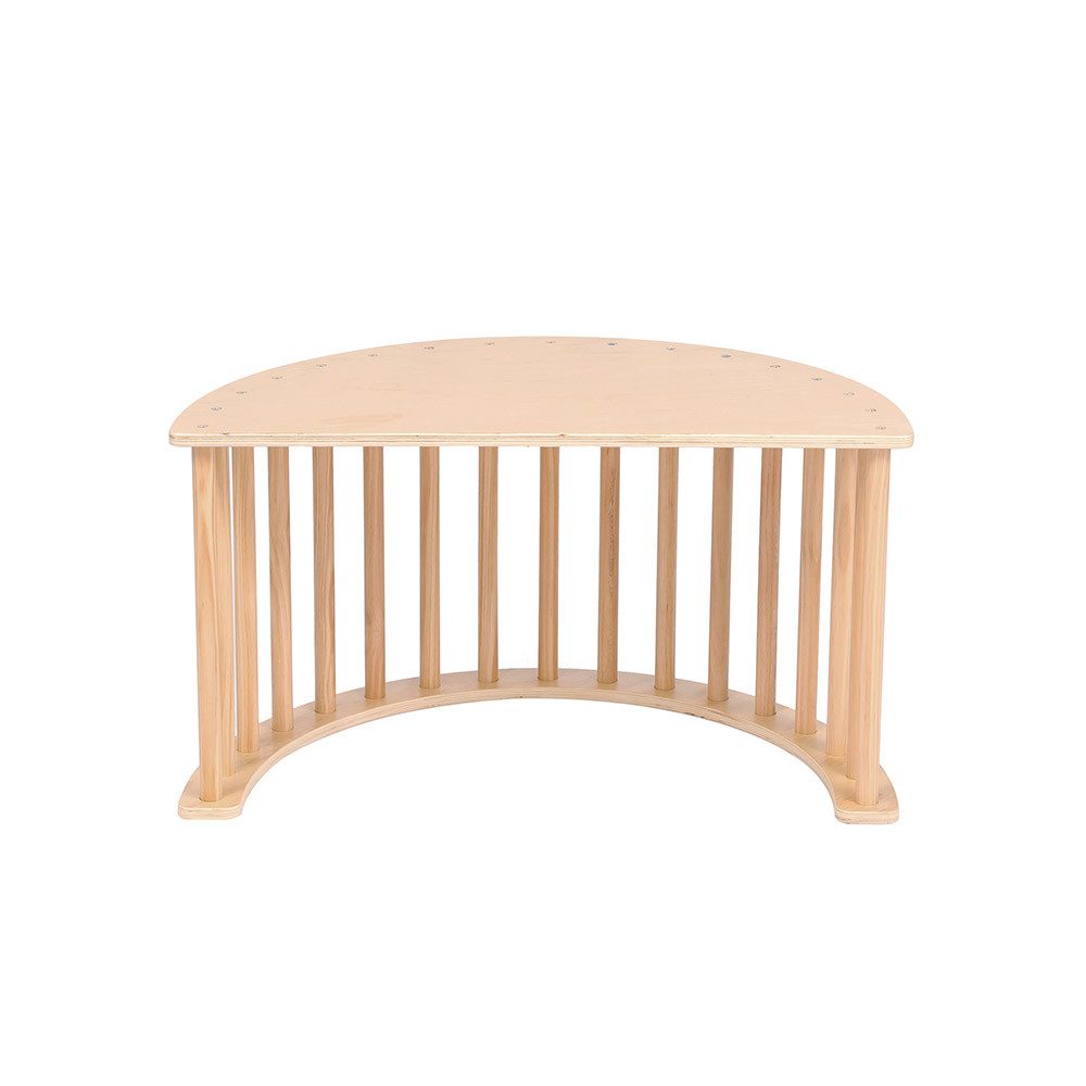 HOME DELUXE Klettergerüst NALAN 2 in 1 Kinderwippe inkl. Auflage, wandelbar zu Tisch, Kletterbogen oder Bude – Bild 5 von 5