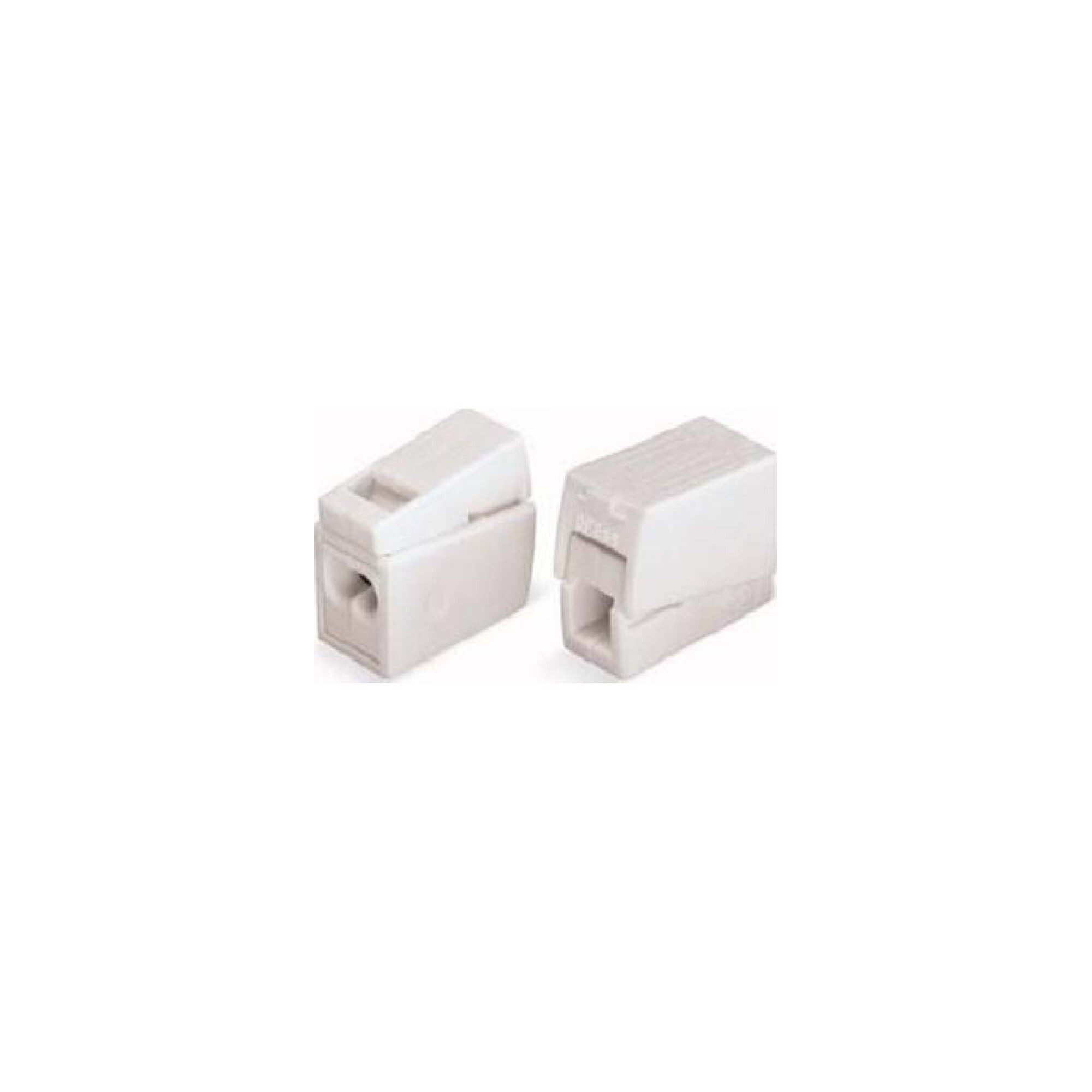 WAGO Montageklemme WAGO GmbH& Co. KG Leuchtenklemme 2x1,0-2,5mmq weiss 224-112 100 Stk