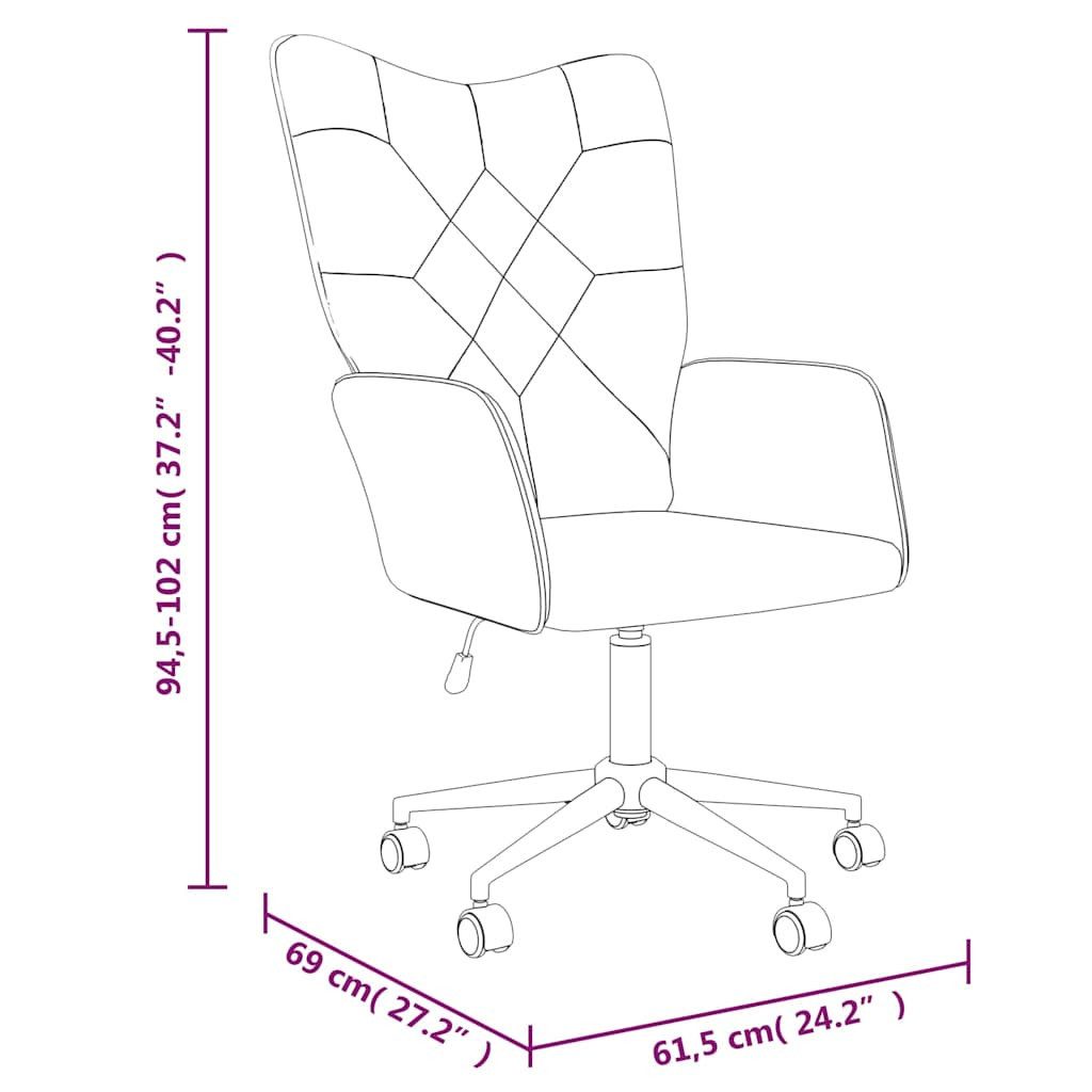 vidaXL Sessel Relaxsessel Patchwork Stoff (1-St)