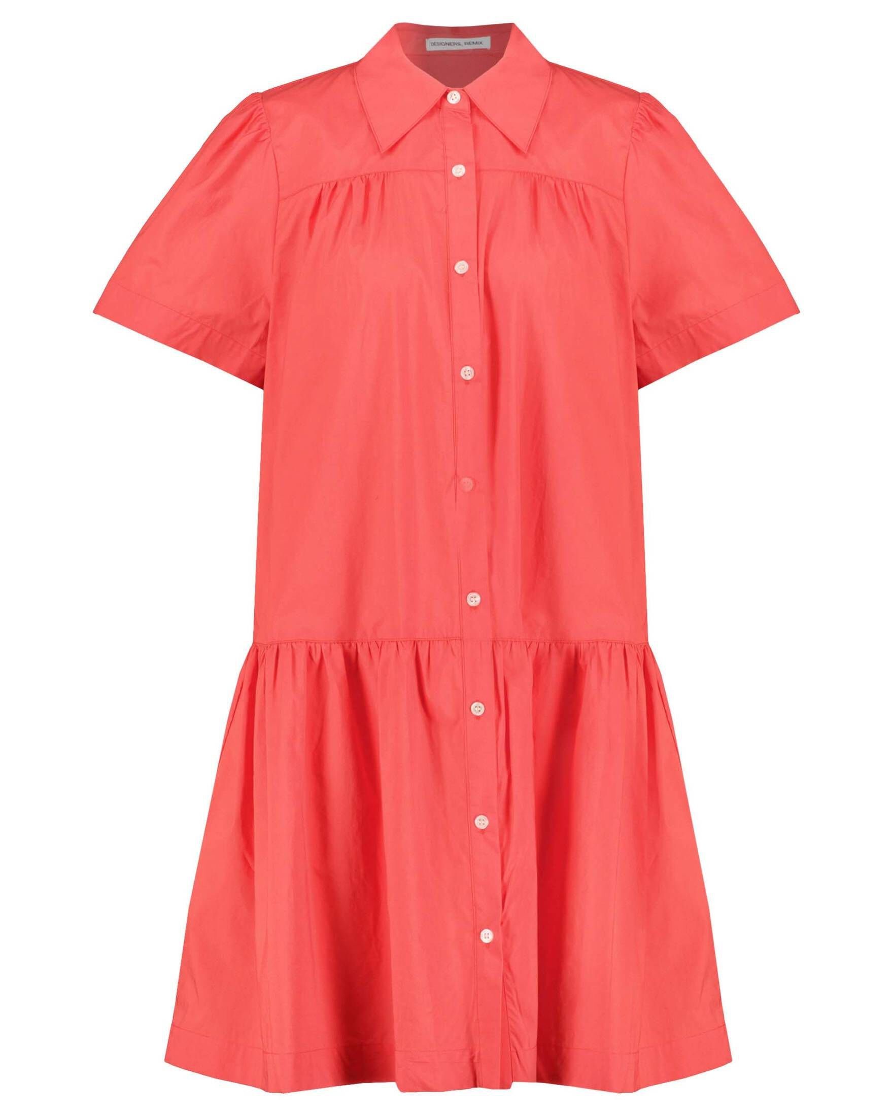 DESIGNERS REMIX Blusenkleid Damen Blusenkleid SANDRINE Kurzarm 1-tlg mehr