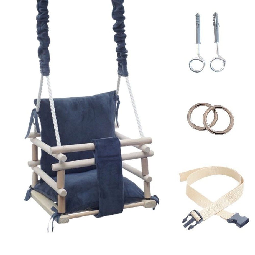 LuMali Babyschaukel Babyschaukel aus Holz - günstig online kaufen