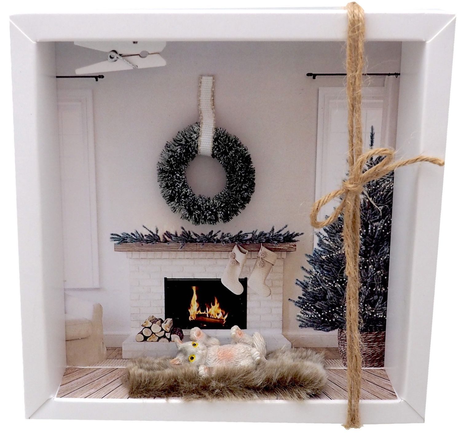 ZauberDeko Geschenkbox Geldgeschenk Verpackung Katze Weihnachten Gutschein günstig online kaufen