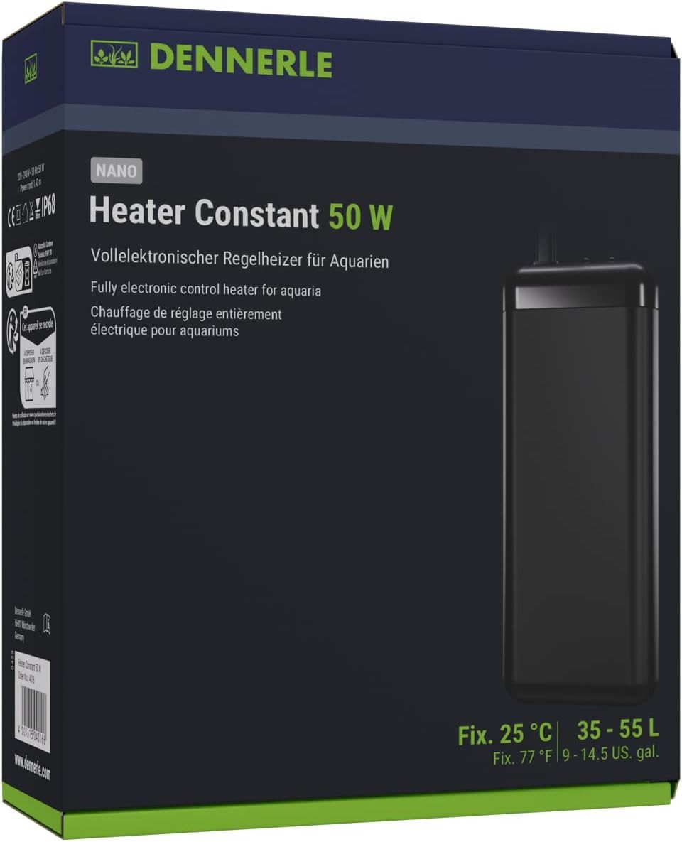 Regelheizer Dennerle Nano Heater Constant 50 W Aquarien von 35-55 Liter