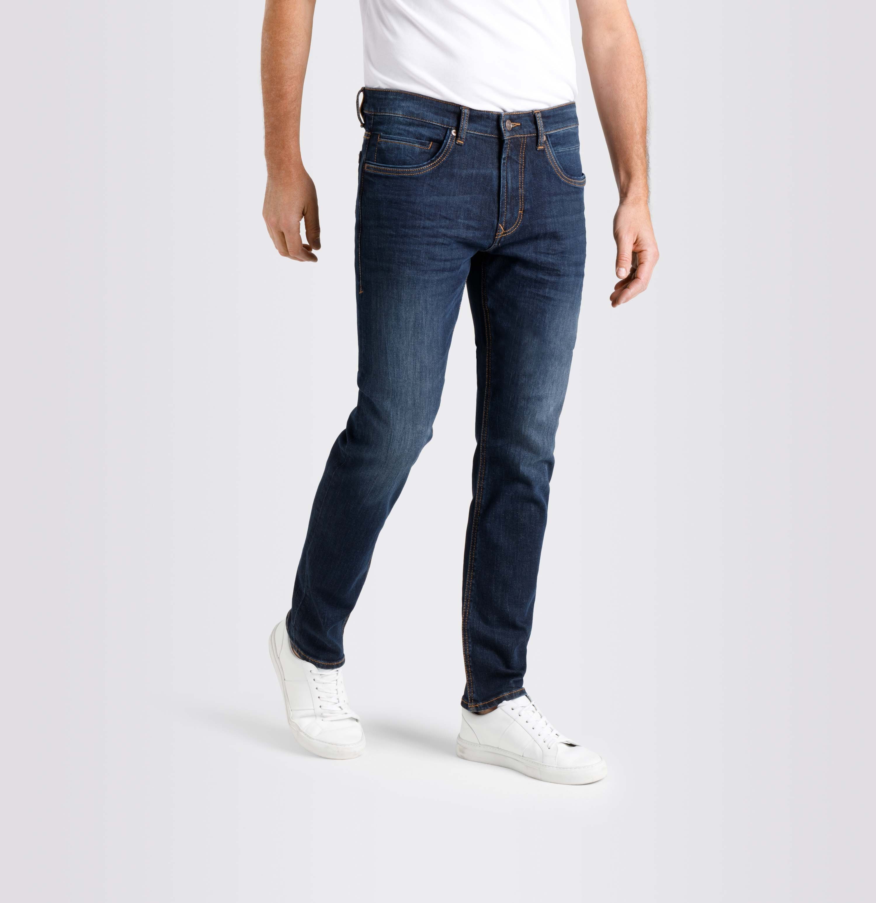 Arne Slim-fit-Jeans Pipe Authentic Used MAC Dark Blue H781