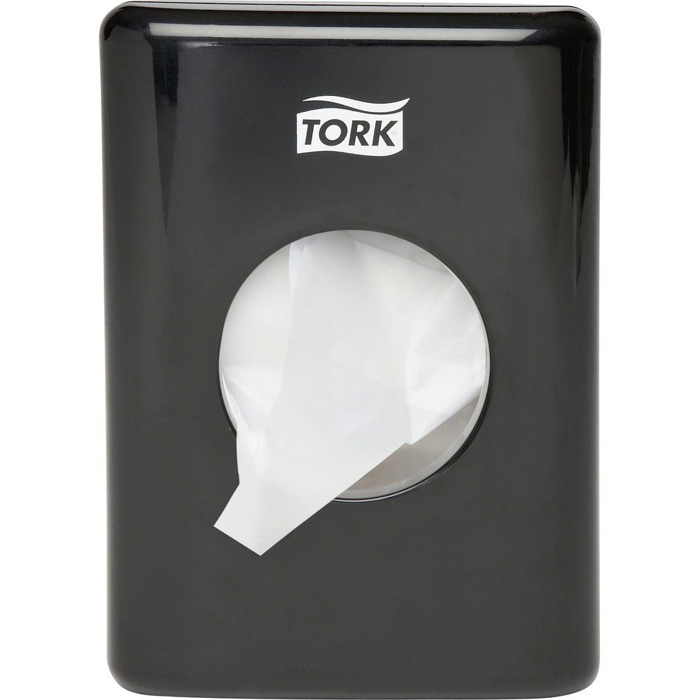 TORK Mülleimer TORK Elevation 566008 Hygienebeutel-Spender Kunststoff Schwarz 1 St