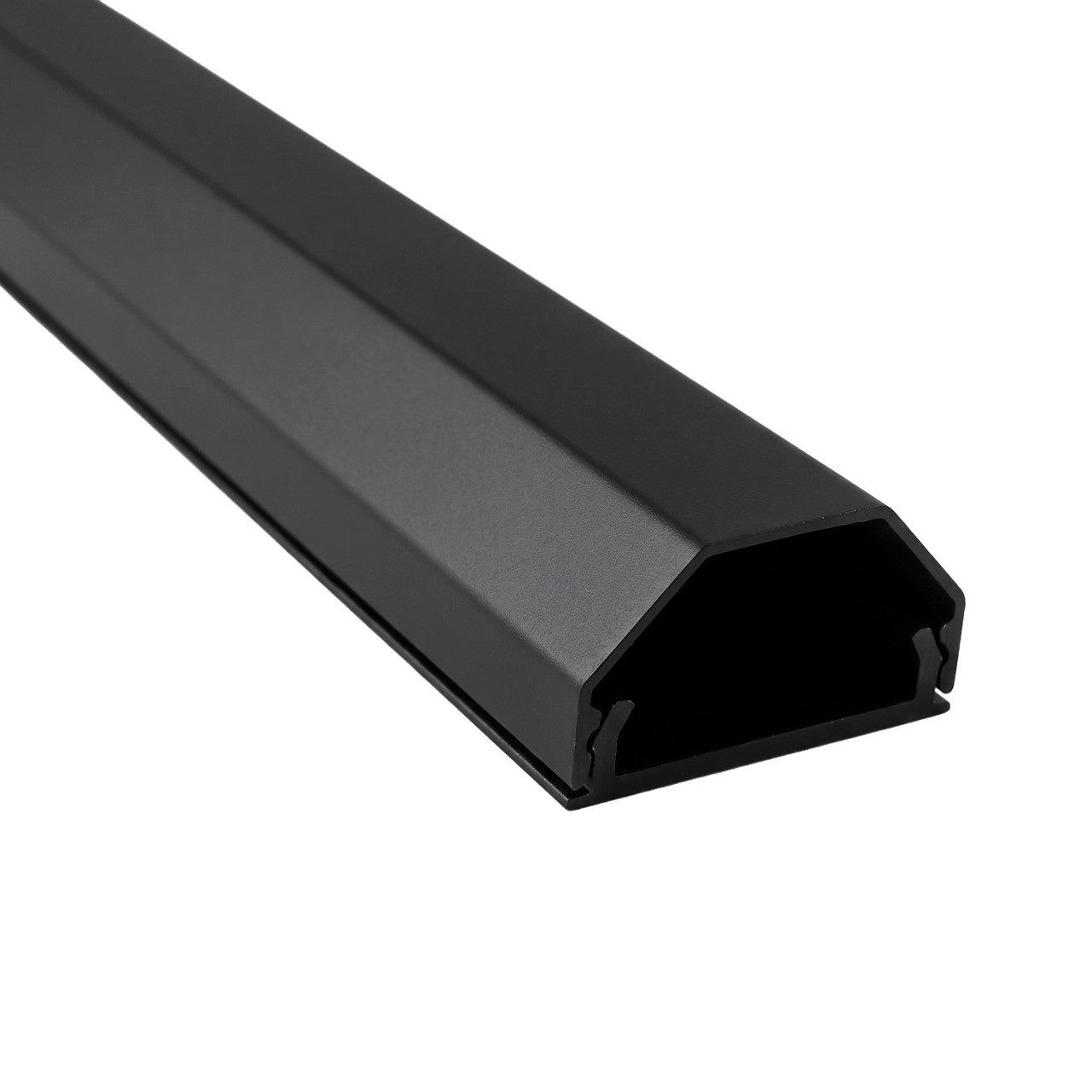 Maclean Kabeldurchfuhr MCTV-897 Aluminium-Kabelabdeckleiste 75 cm, 1-tlg.