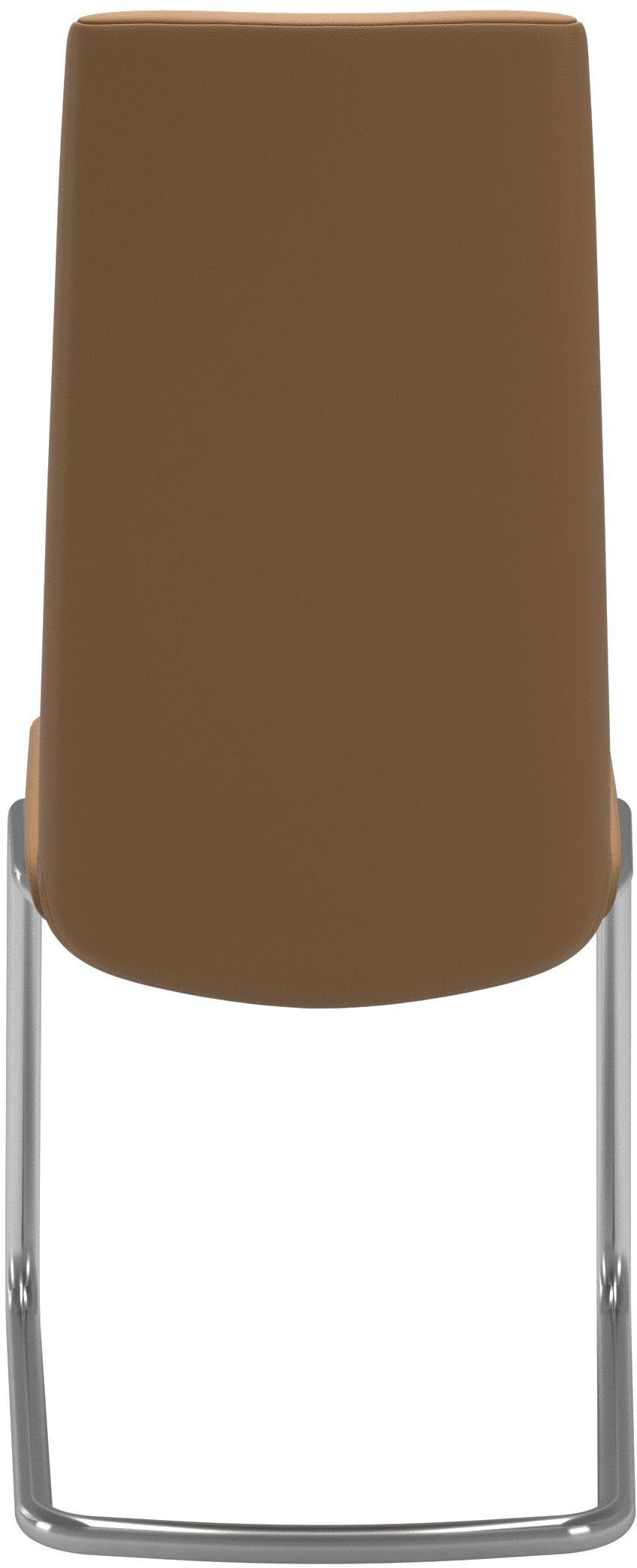 Größe glänzend Polsterstuhl mit aus Laurel, M, Stressless® Stahl High Back, Chrom Beinen in