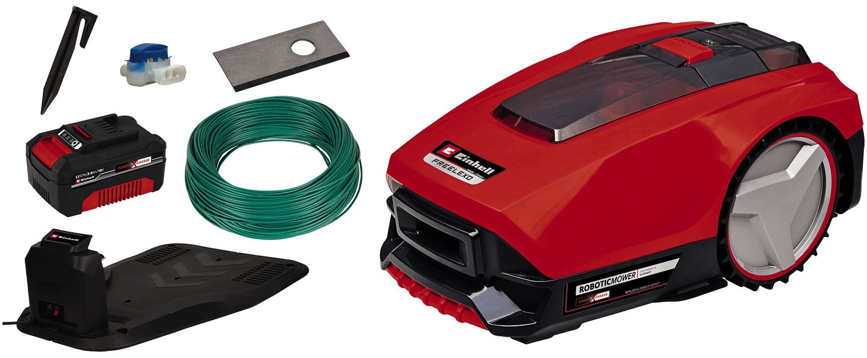 Einhell Rasenmähroboter »FREELEXO 550 Kit Mähroboter«, bis 550 m² Rasenfläc günstig online kaufen