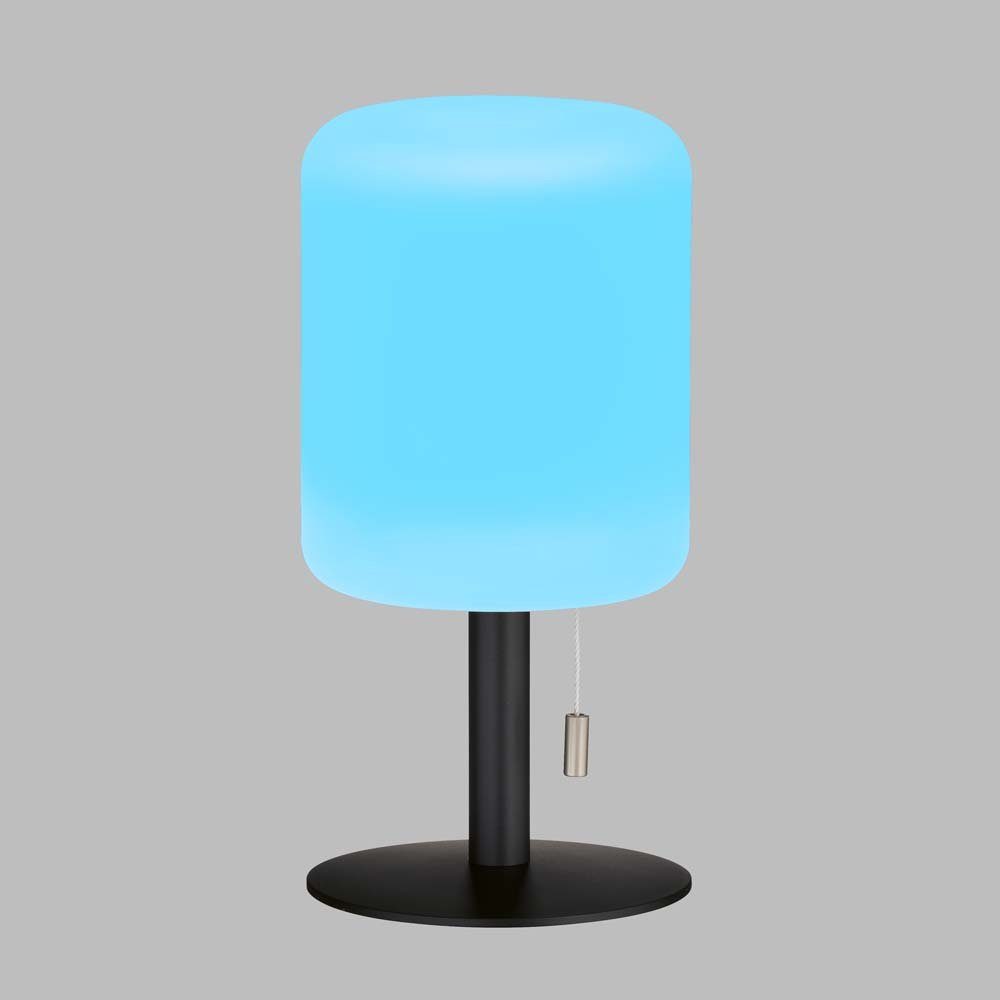 Akku 25 cm- Gartenlampe LED Tischleuchte H IP44 RGB Außenleuchte etc-shop Außen-Tischleuchte,