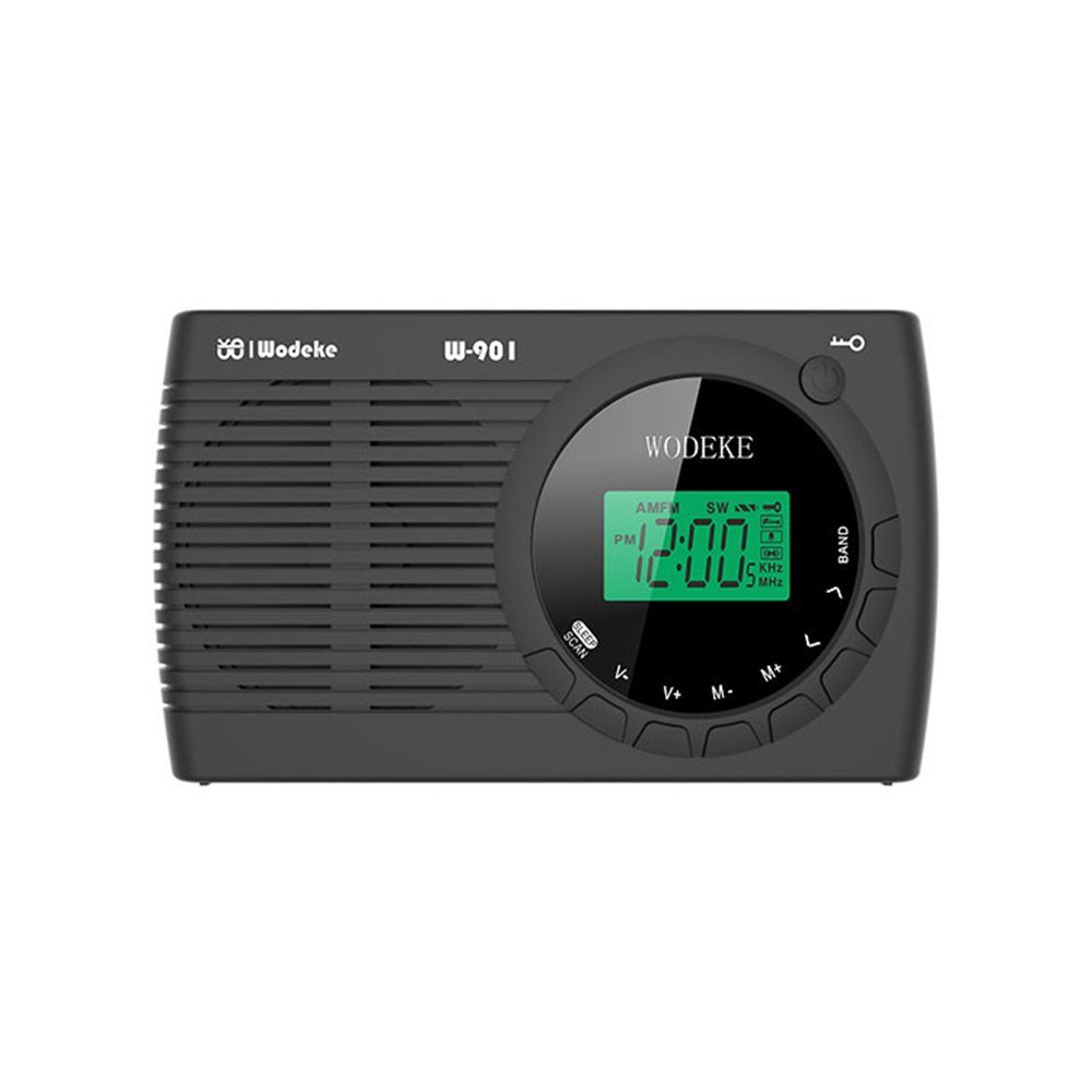 GelldG Kleines Radio Batteriebetrieben FM/AM/SW, Tragbare Radios Radio