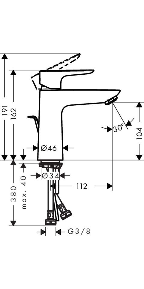 Thumbnail - hansgrohe Waschtischarmatur