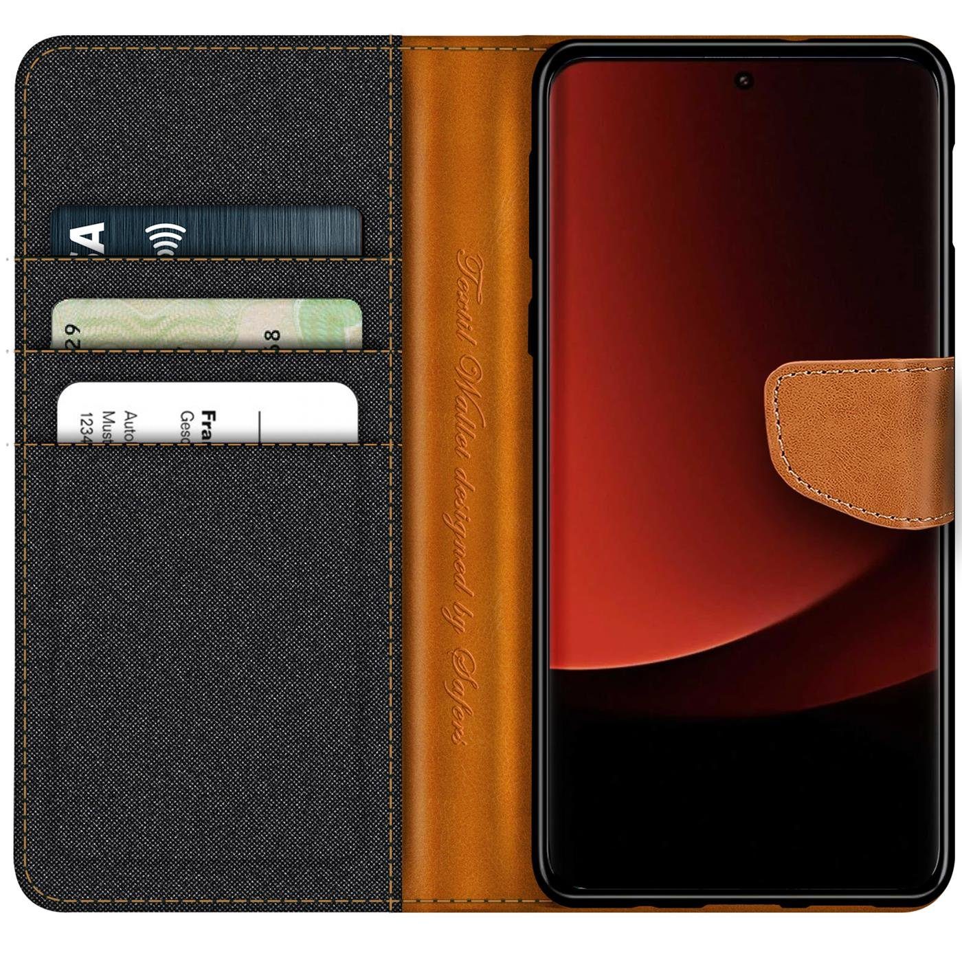 CoolGadget Handyhülle Flip Case Wallet Cover Book Tasche für Xiaomi 13 Ultra 6,73 Zoll, Handy Tasche mit Kartenfach Book Schutzhülle