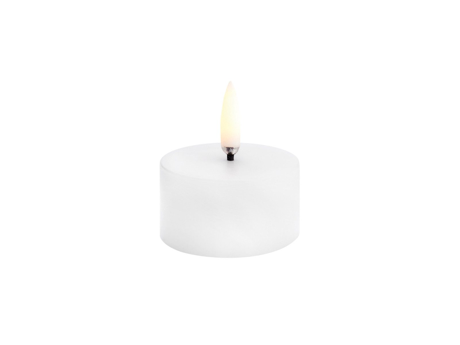 UYUNI Lighting LED-Kerze Pillar LED-Kerze Smooth nordic white 5x2,8cm