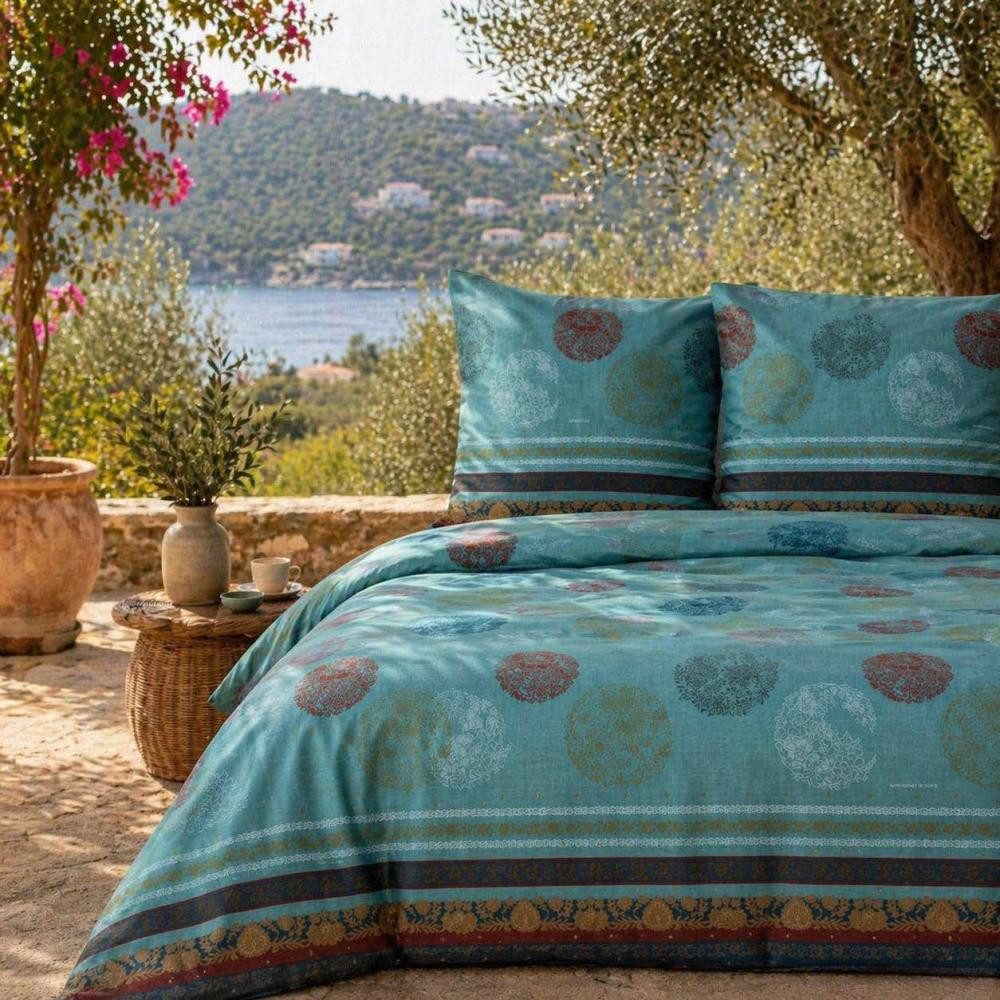 Bassetti Bettwäsche Bettwäsche Florence T1 200 x 200 cm, Mako Satin, 3 teilig