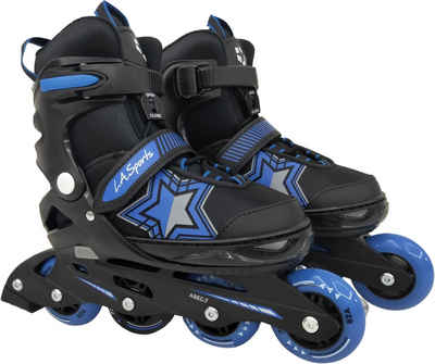 L.A. Sports Inlineskates Inliner Skate Softboot Kinder Jugendliche Größenverstellung