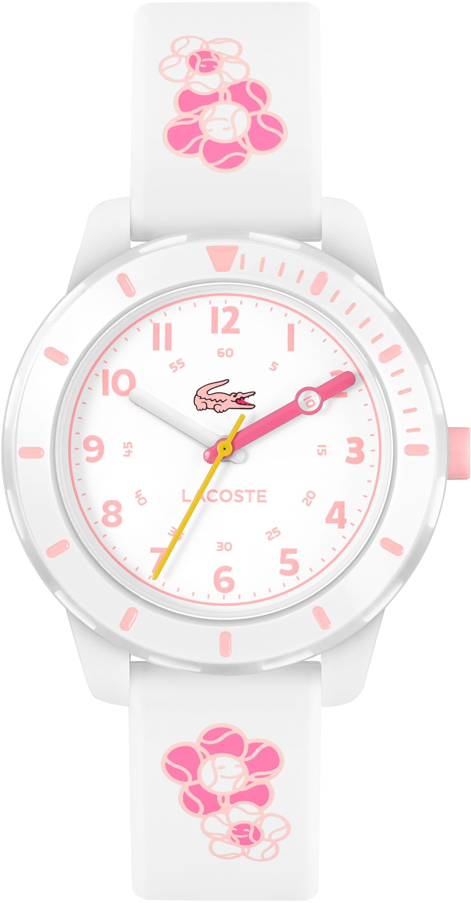 Lacoste Quarzuhr MINI TENNIS 2030063, Armbanduhr, Kinderuhr, analog, Silikonarmband, Geschenkidee