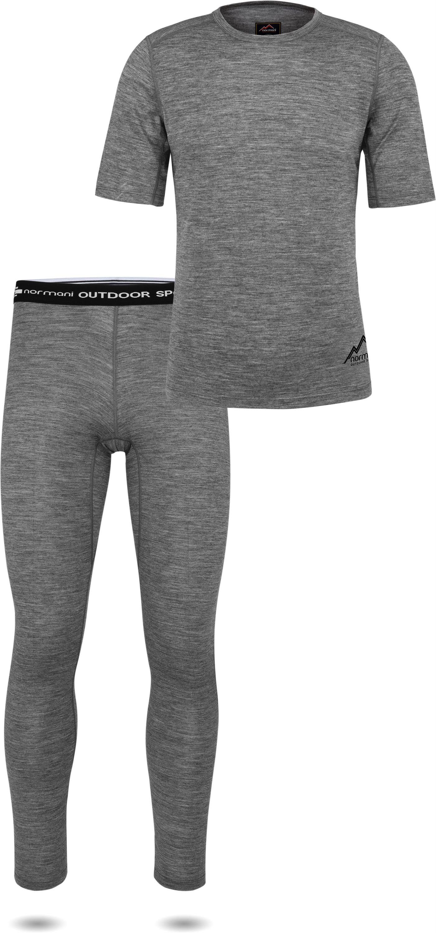 normani Thermounterhemd Herren Merino-Set T-Shirt und günstig online kaufen