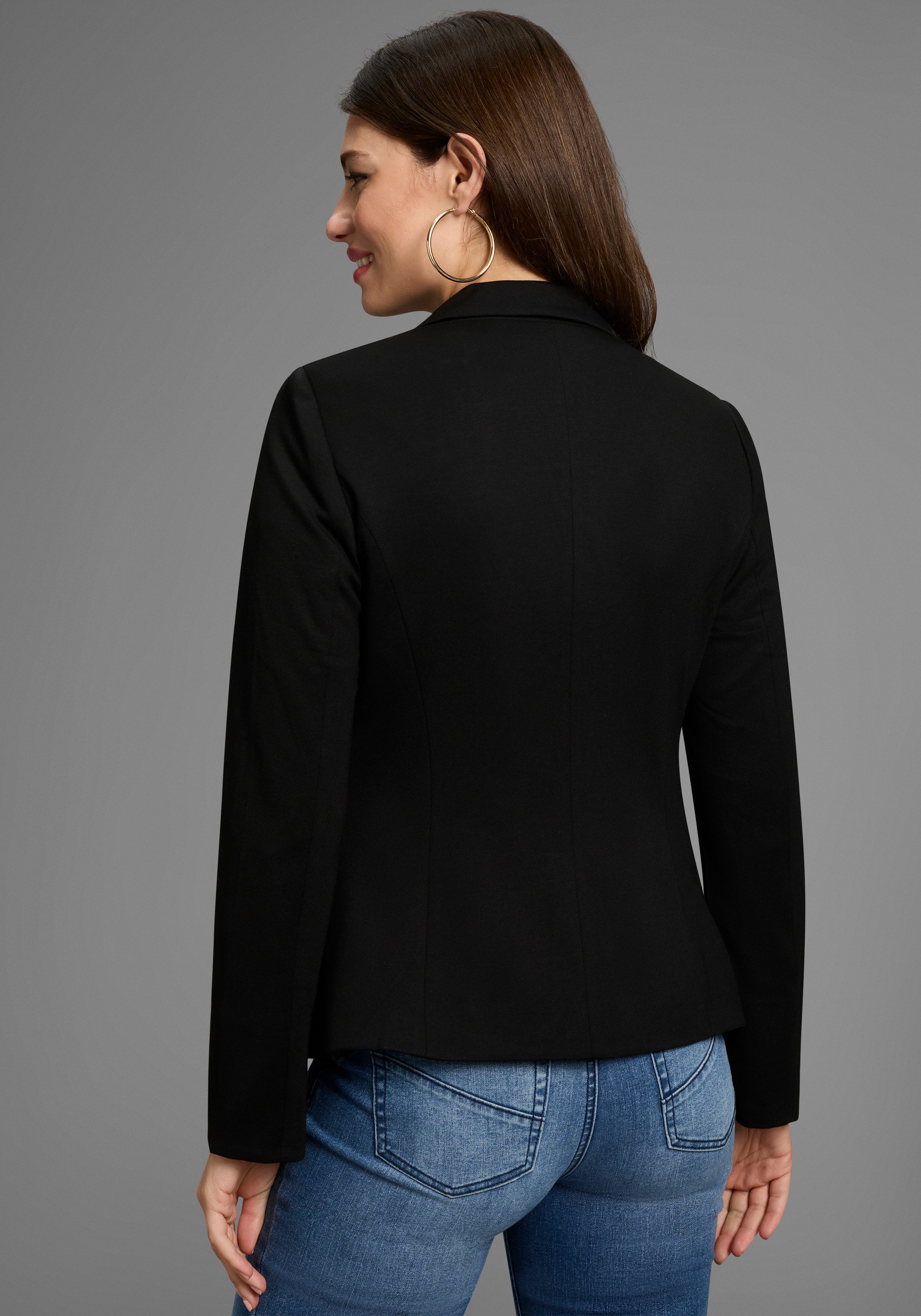 Bruno Banani Kurzblazer Leoprint-Futter günstig online kaufen