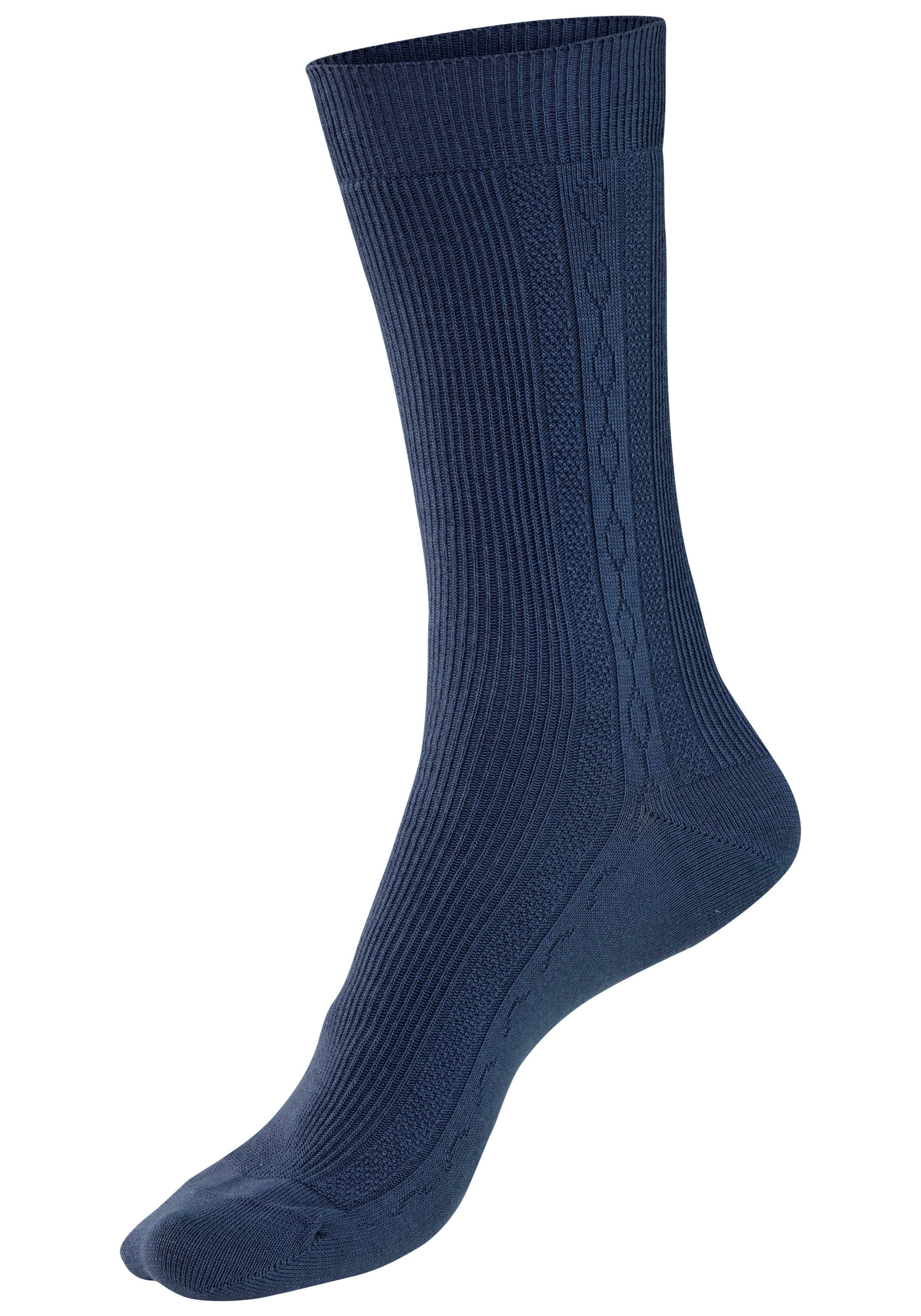 H.I.S Businesssocken (Packung, 5-Paar) mit dezent eingestrickten Designs