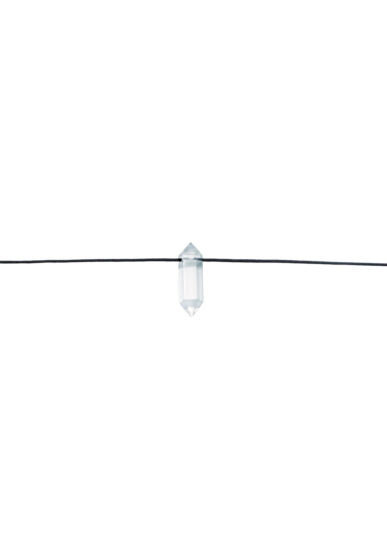 Elli Premium Choker Choker Nylon Kristallspitze 925 Silber