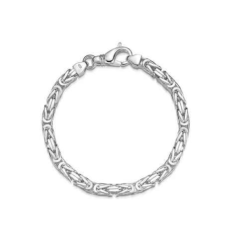 Silberkettenstore Silberarmband Königskette Armband 6mm - 925 Silber