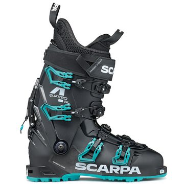 Scarpa 4-Quattro SL Wmn - Damen Tourenskischuh - schwarz/türkis Skischuh