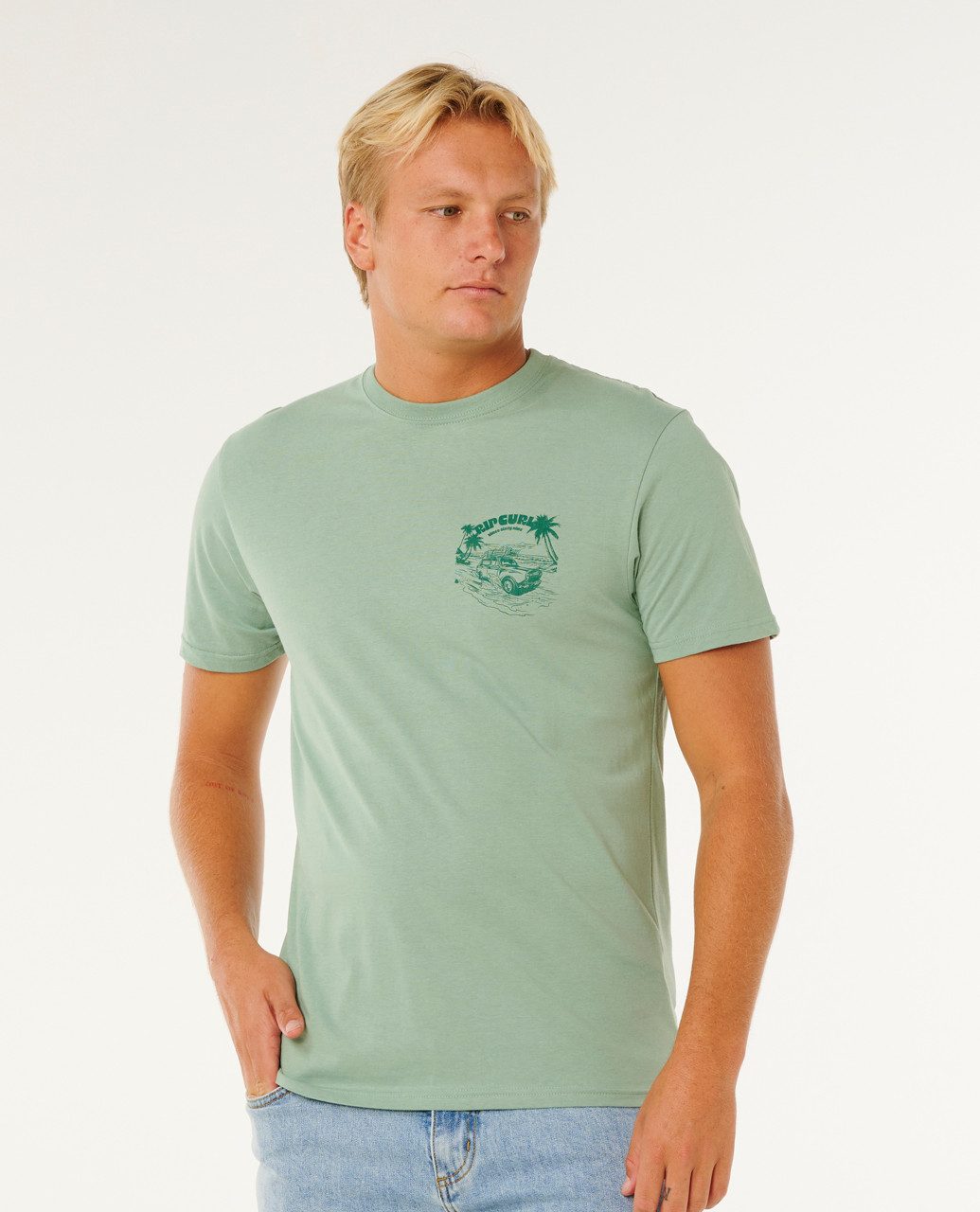 Rip Curl Print-Shirt Rip Curl Keep On Trucking Short Sleeve T-Shirt günstig online kaufen