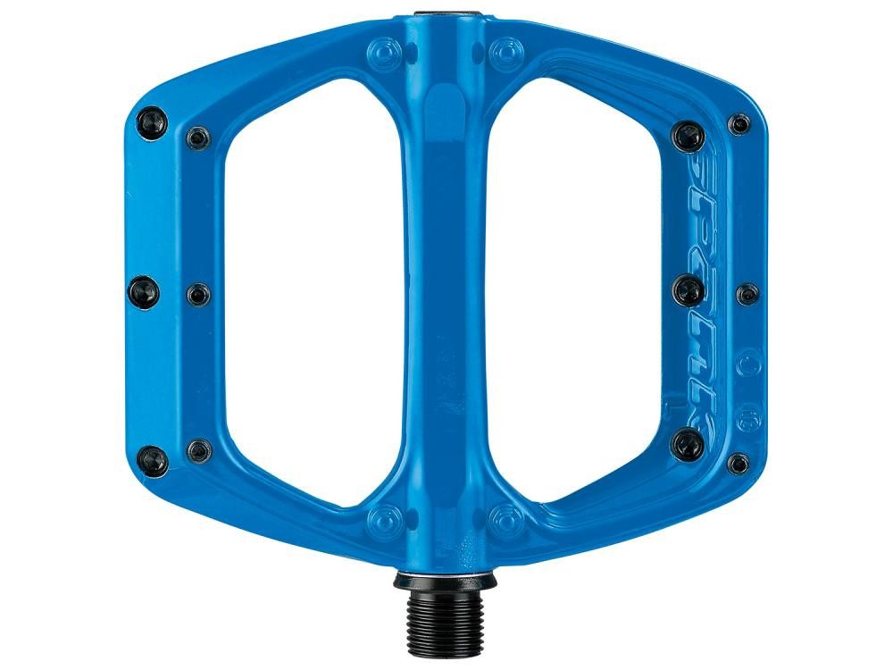 SPANK Plattformpedale Spank Spoon DC flat pedal Bright Blue unis