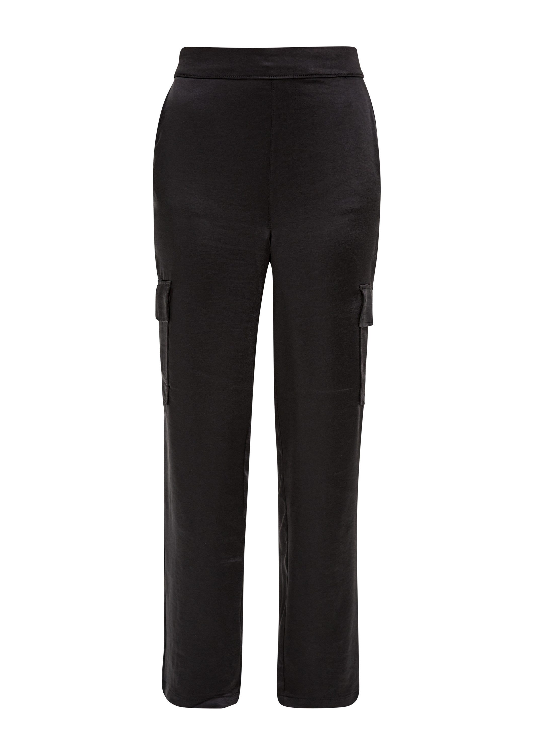 s.Oliver Chinos Hose Wide-Leg-Hose aus Satin günstig online kaufen