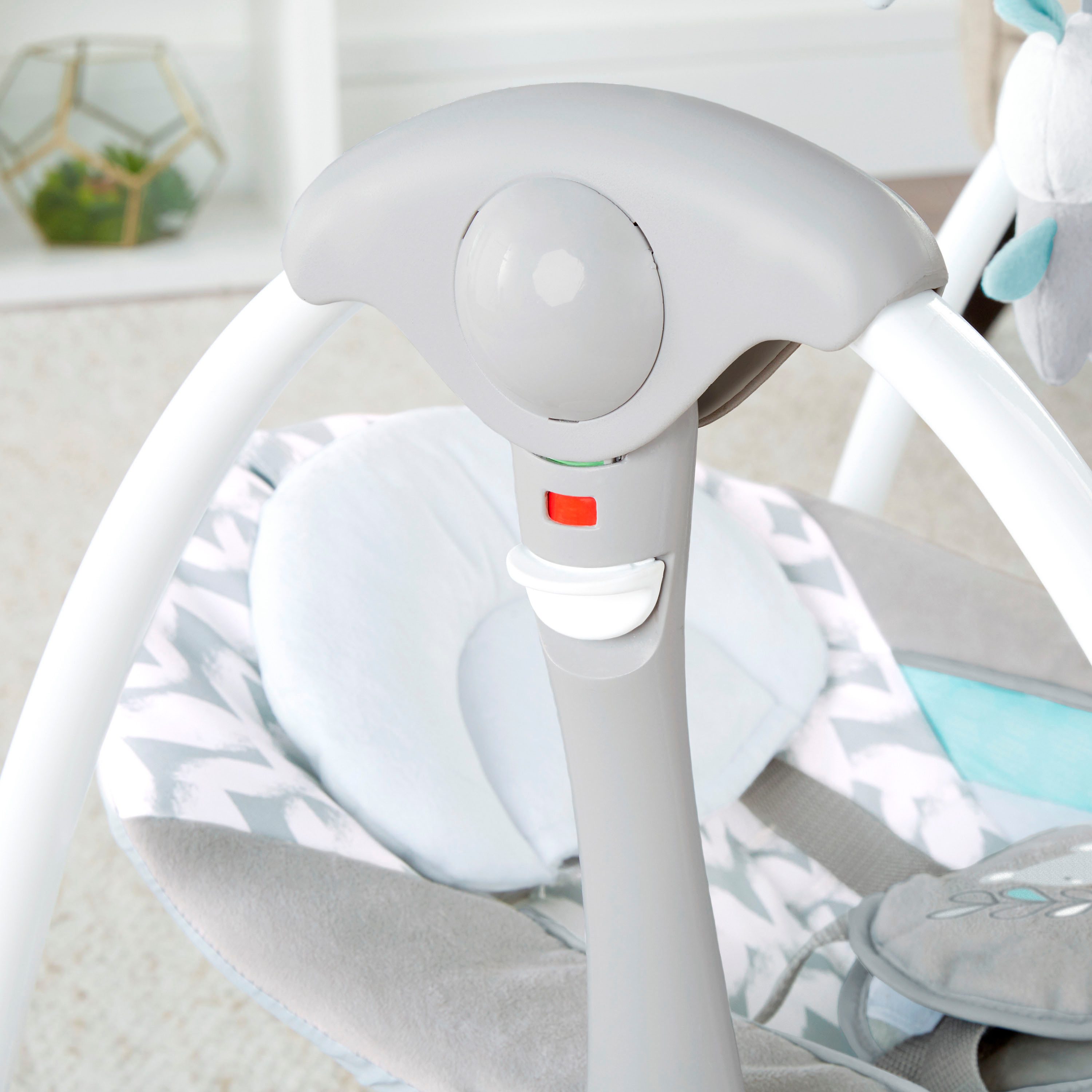 ingenuity Babyschaukel ConvertMe Swing-2-Seat Portable Swing - Raylan, mit automatischer Schaukelfunktion und Sound-Effekt – Bild 5 von 5