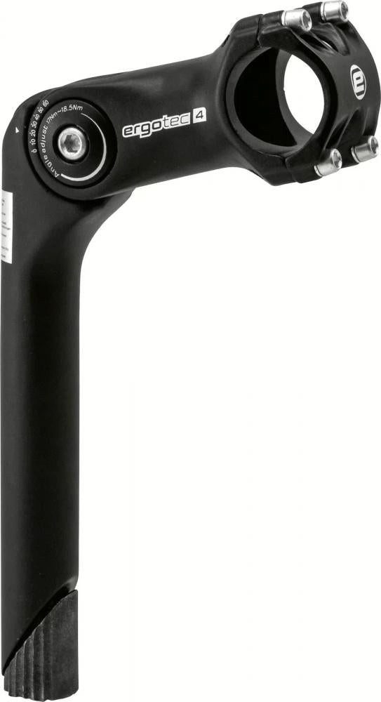 Fahrradlenker Ergotec Octopus 2 Vorbau 90 Millimeter Niro 1 Zoll 25,4 Millimeter Sch