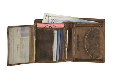 Greenburry Geldbörse Vintage, Portemonnaie, Lederbörse, Herrenbörse, Adlerprägung