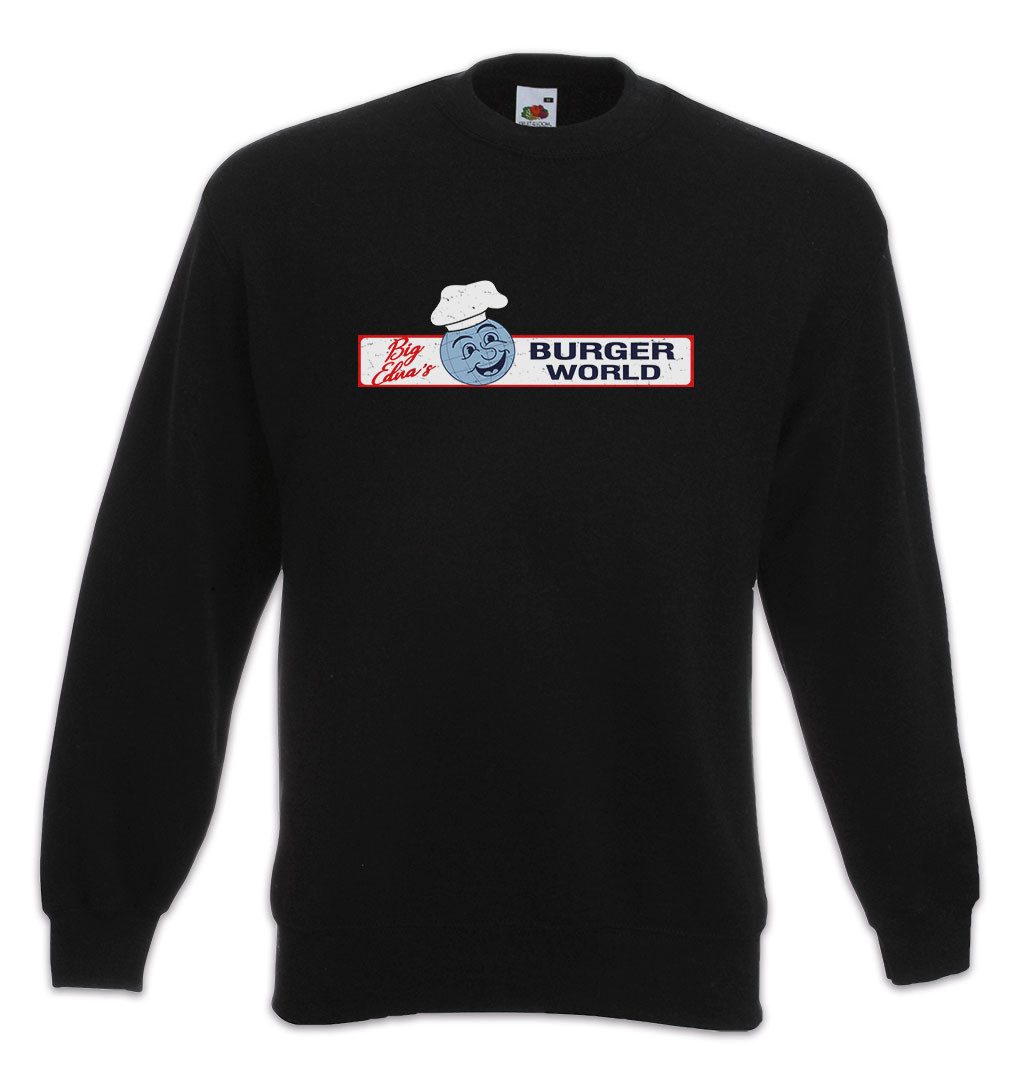 Sweatshirt Big Edna's Burger World Sweatshirt Mutants Wolverine Mutanten Mutant